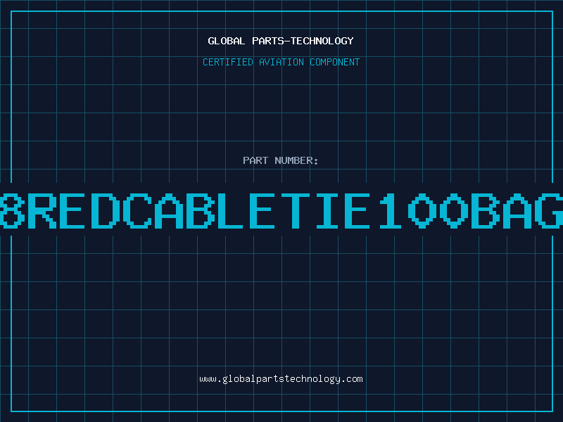 Aviation Part 8REDCABLETIE100BAG