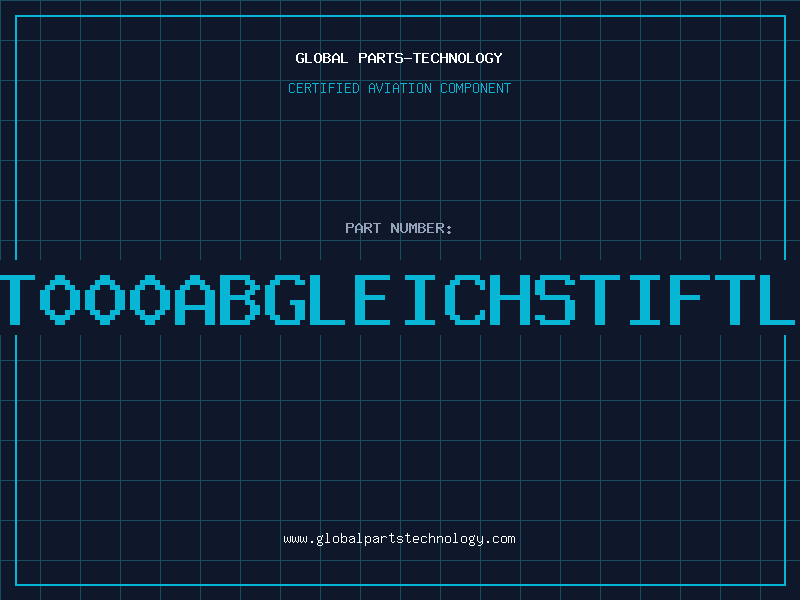 Aviation Part 8T000ABGLEICHSTIFTLO