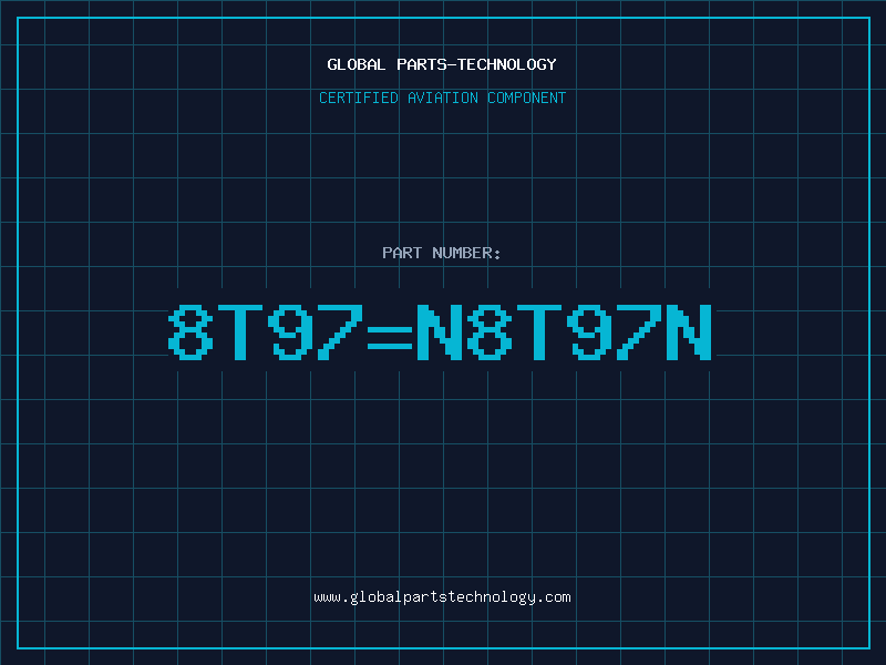 Aviation Part 8T97=N8T97N