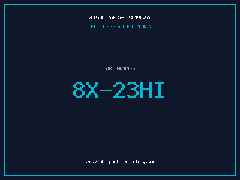 Aviation Part 8X-23HI