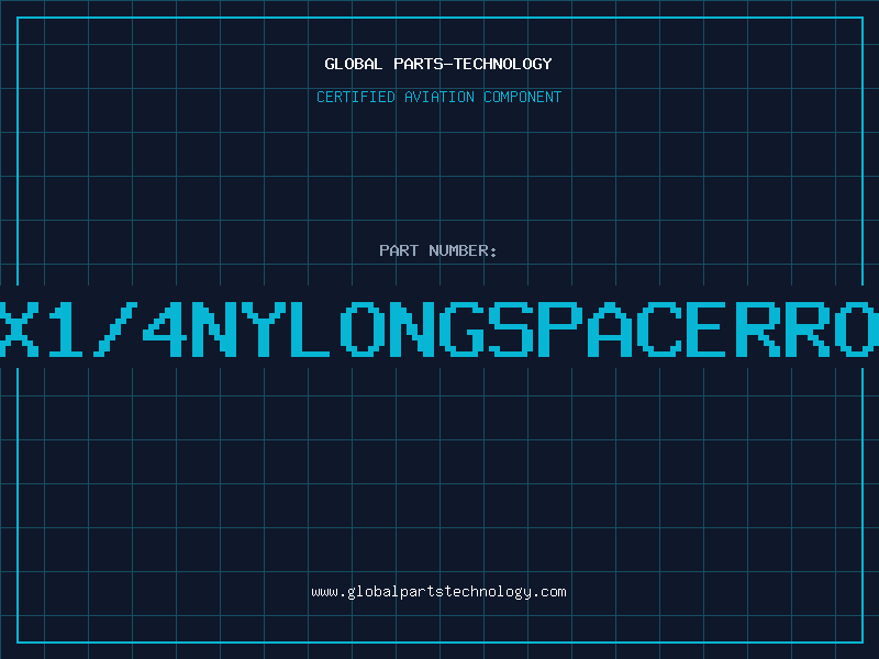 Aviation Part 8X1/4NYLONGSPACERROU