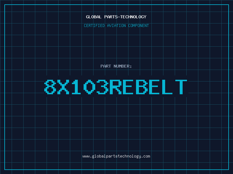 Aviation Part 8X103REBELT