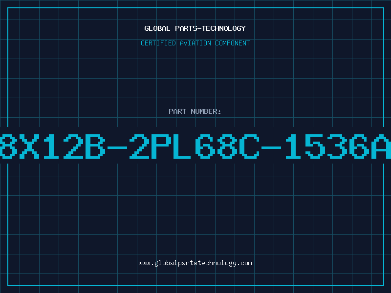 Aviation Part 8X12B-2PL68C-1536A