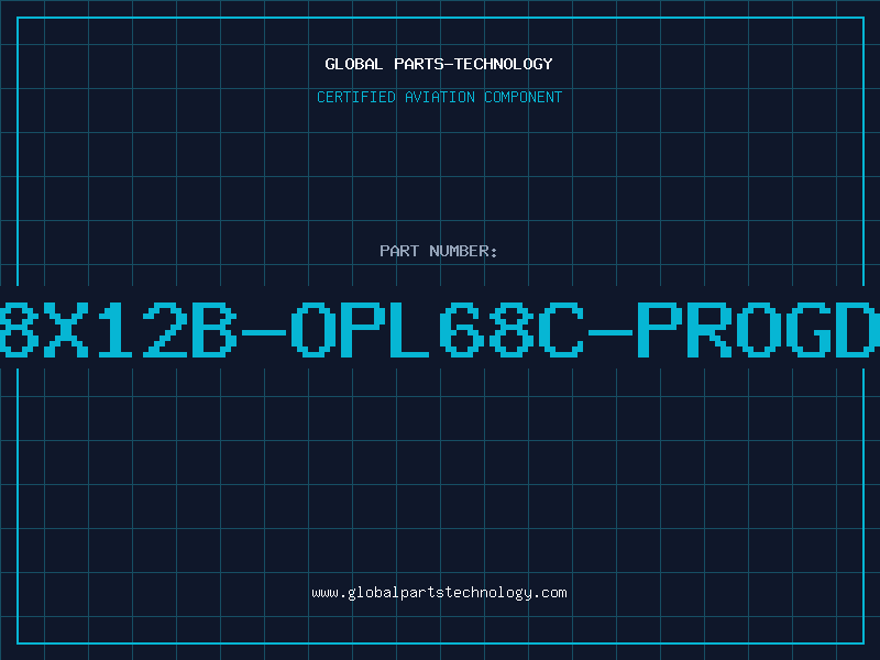 Aviation Part 8X12B-OPL68C-PROGD