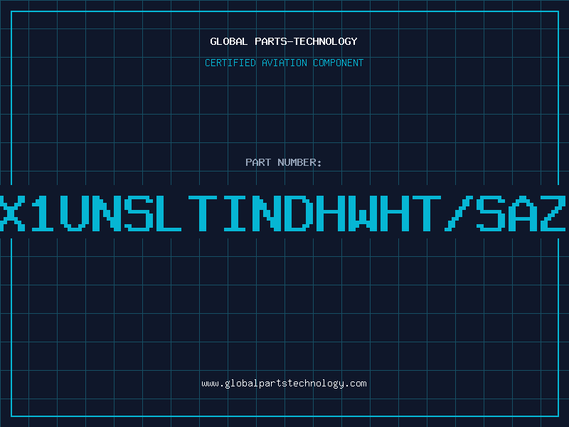 Aviation Part 8X1UNSLTINDHWHT/SAZP