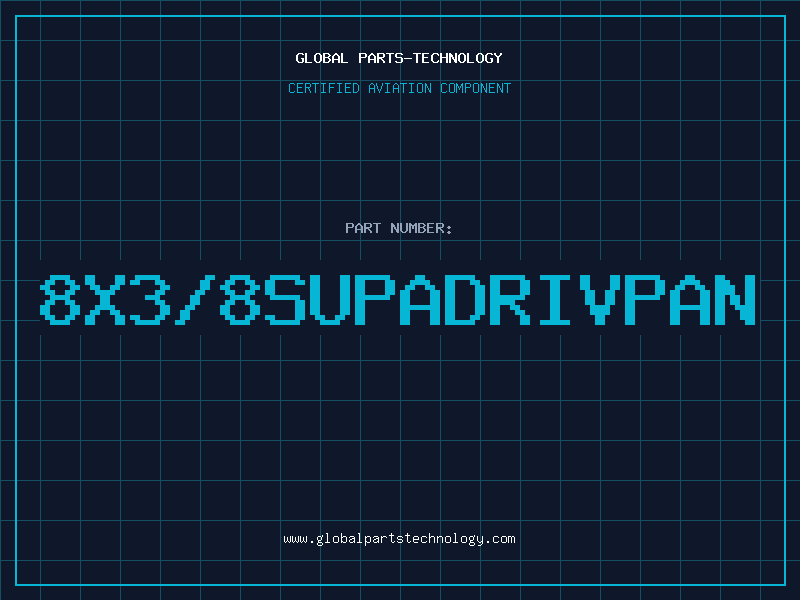 Aviation Part 8X3/8SUPADRIVPAN