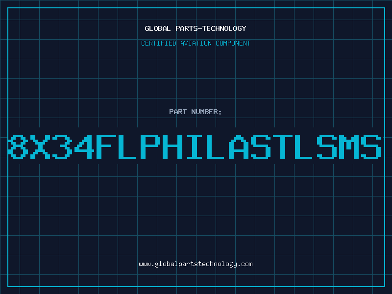 Aviation Part 8X34FLPHILASTLSMS