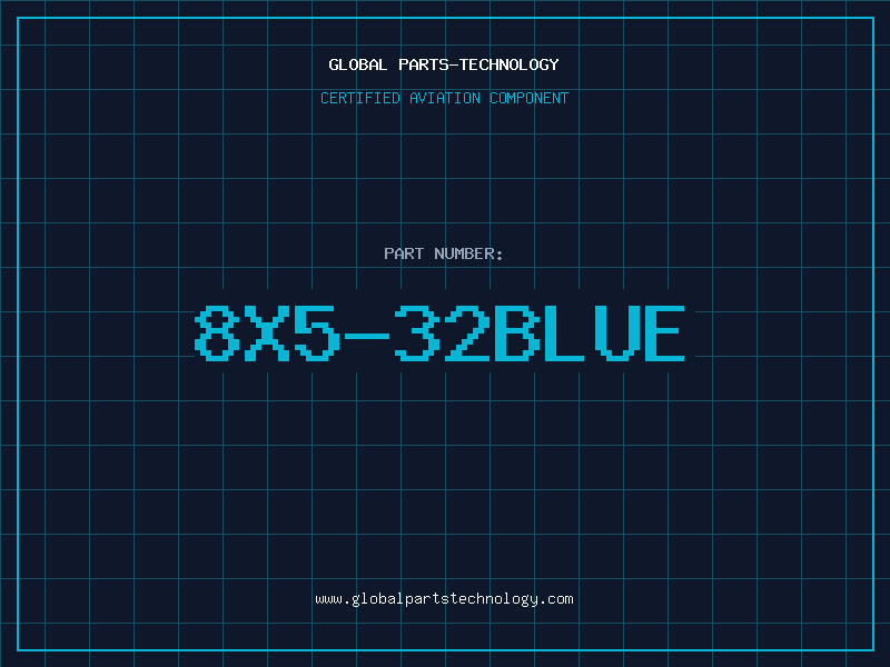 Aviation Part 8X5-32BLUE