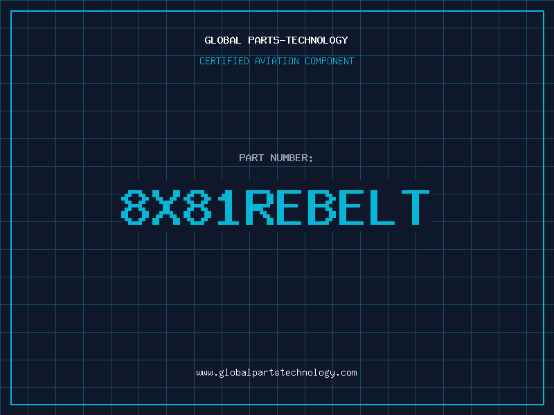 Aviation Part 8X81REBELT