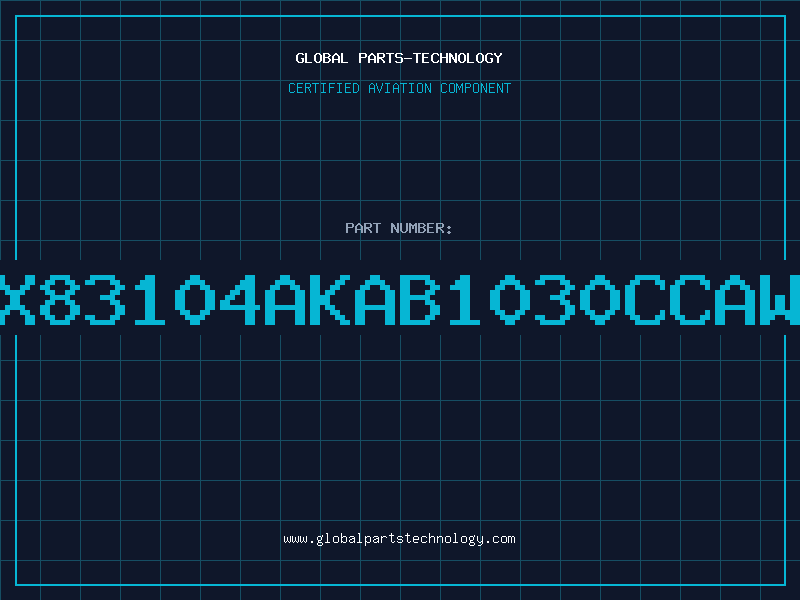 Aviation Part 8X83104AKAB1030CCAW3
