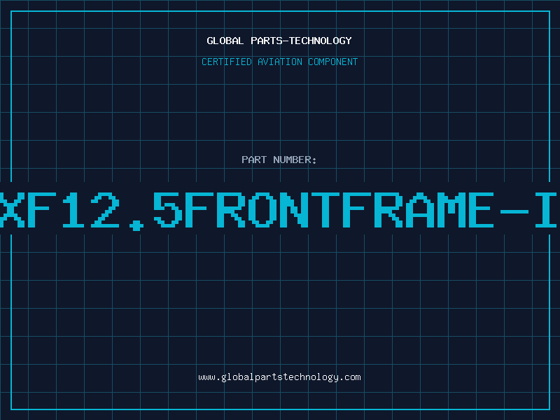 Aviation Part 8XF12.5FRONTFRAME-IT