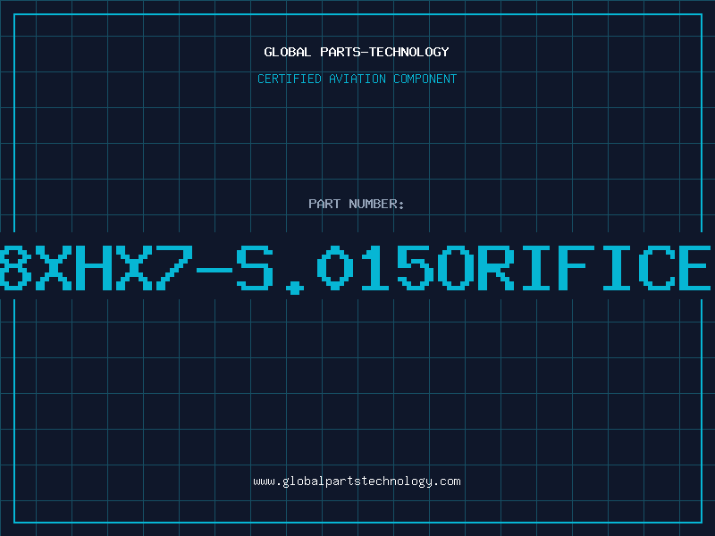 Aviation Part 8XHX7-S.015ORIFICE