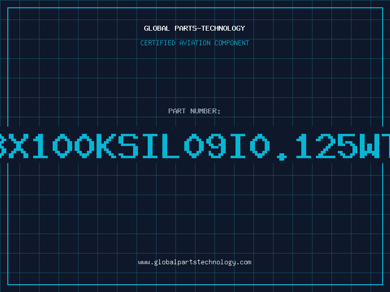 Aviation Part 8x100KSIL09I0.125WT