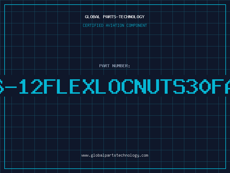 Aviation Part 9/16-12FlexlocNuts30FA912
