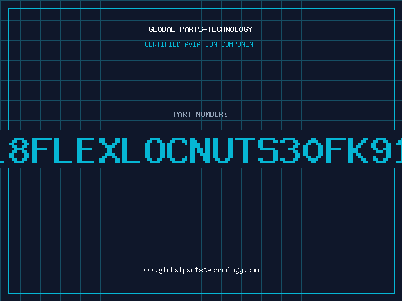 Aviation Part 9/16-18FlexlocNuts30FK918-OLD