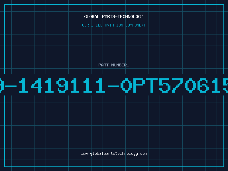 Aviation Part 9-1419111-0PT570615