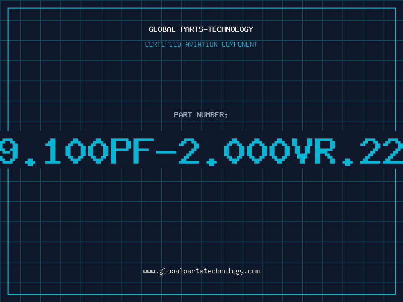 Aviation Part 9.100PF-2.000VR.22