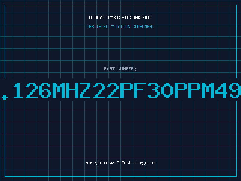 Aviation Part 9.126MHz22pF30ppm49S
