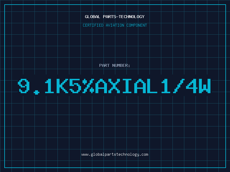Aviation Part 9.1K5%AXIAL1/4W