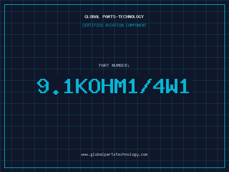 Aviation Part 9.1KOHM1/4W1
