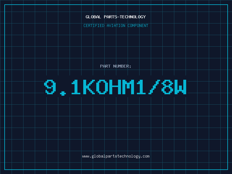 Aviation Part 9.1KOHM1/8W