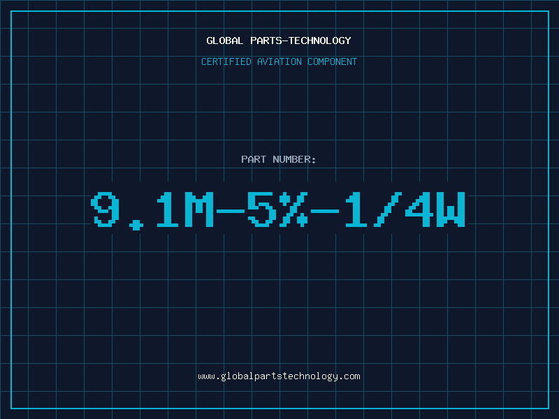 Aviation Part 9.1M-5%-1/4W