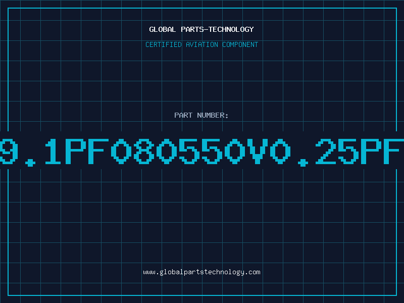 Aviation Part 9.1pF080550V0.25pF