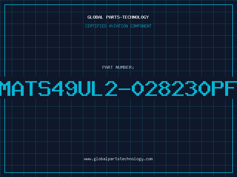 Aviation Part 9.60MATS49UL2-028230PF-SUN