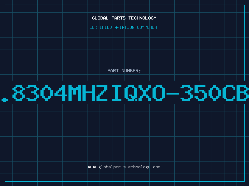 Aviation Part 9.8304MHZIQXO-350CBU
