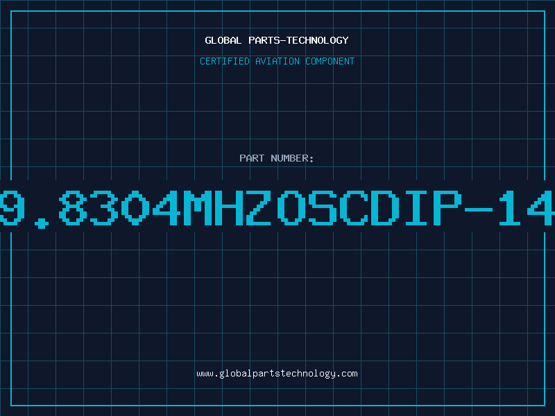Aviation Part 9.8304MHZOSCDIP-14
