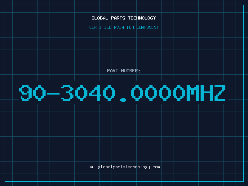 Aviation Part 90-3040.0000MHZ