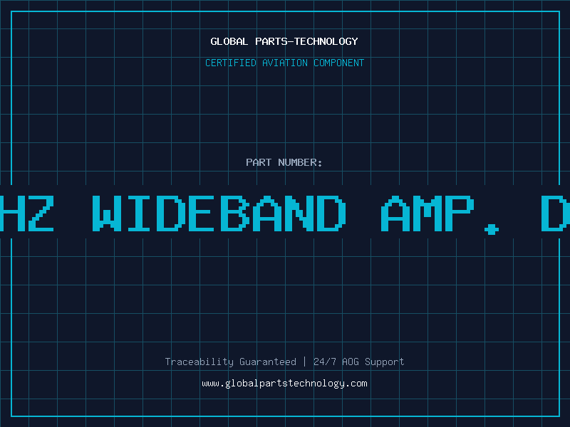 Aviation Part 900 MHz Wideband Amp. DIL-14