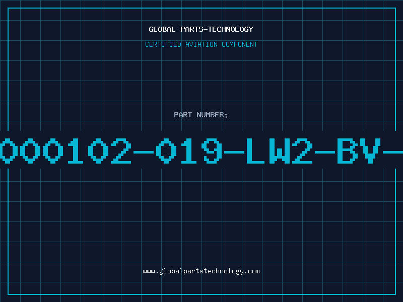 Aviation Part 910-000102-019-LW2-BV-8-PT