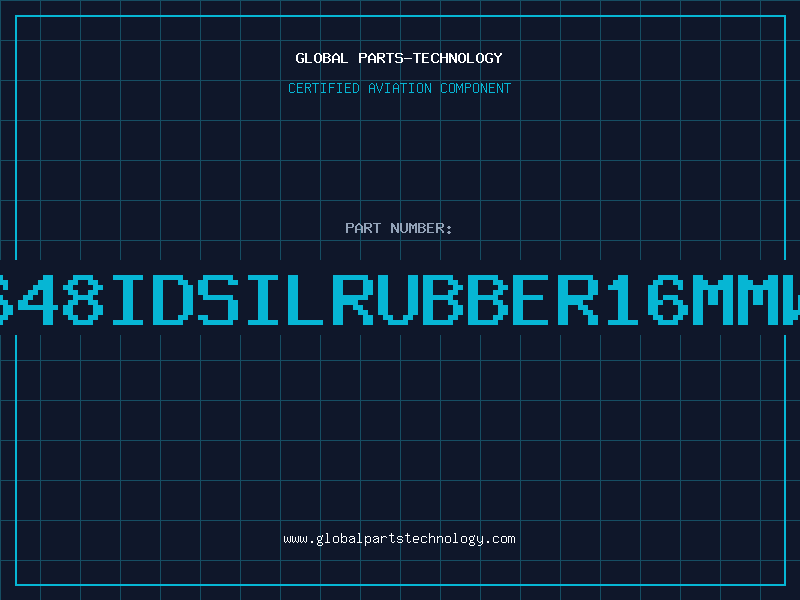 Aviation Part 910004801648IDSILRUBBER16MMWALLTUBING