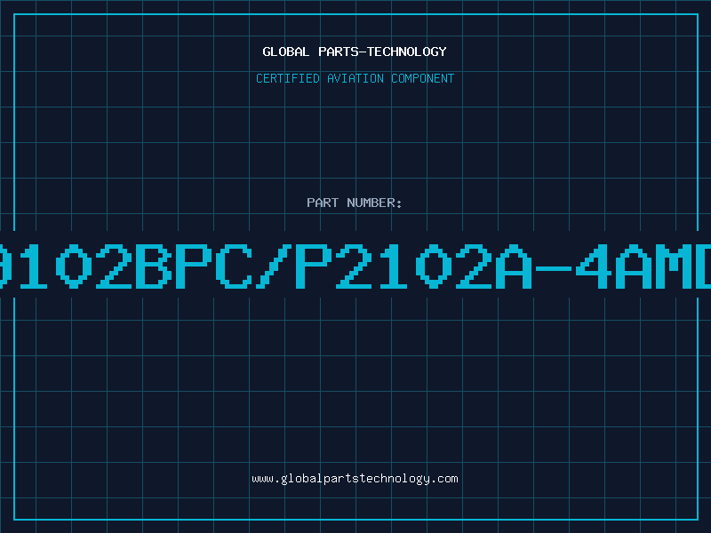 Aviation Part 9102BPC/P2102A-4AMD