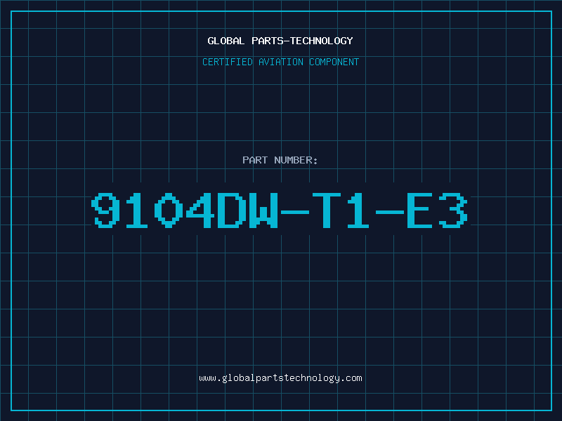 Aviation Part 9104DW-T1-E3
