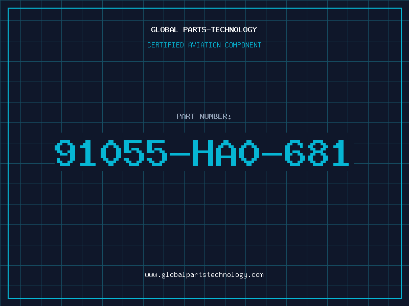 Aviation Part 91055-HA0-681