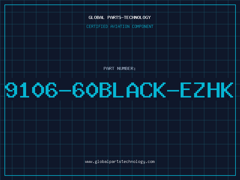 Aviation Part 9106-60BLACK-EZHK