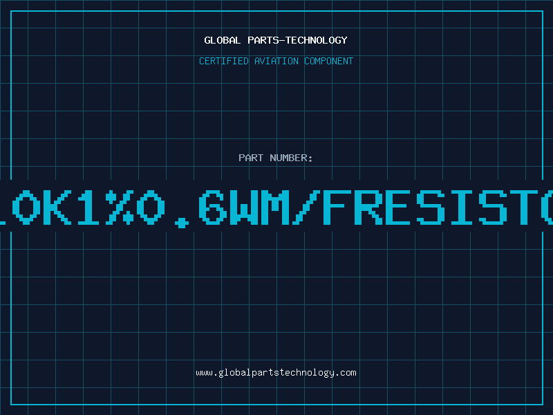 Aviation Part 910K1%0.6WM/FRESISTOR
