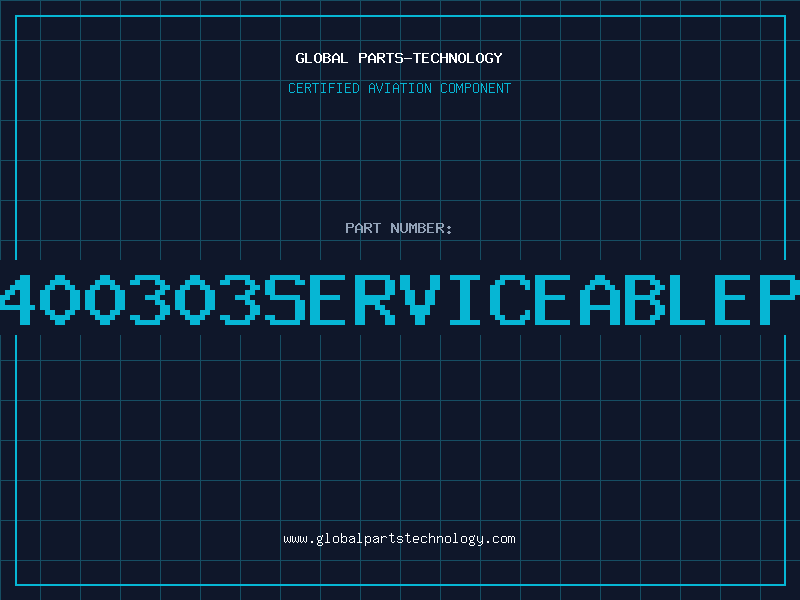 Aviation Part 911400303serviceablepart