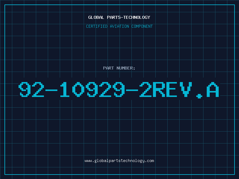 Aviation Part 92-10929-2REV.A