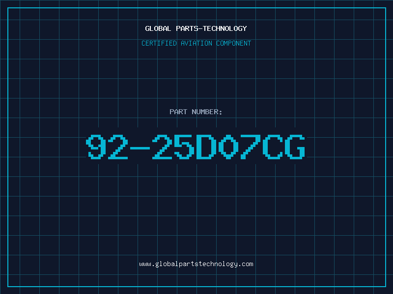 Aviation Part 92-25D07CG