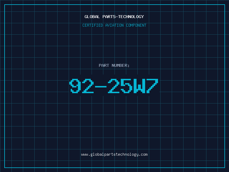 Aviation Part 92-25W7