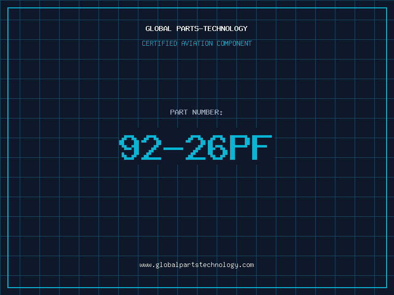 Aviation Part 92-26PF