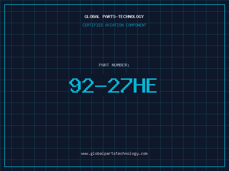 Aviation Part 92-27HE