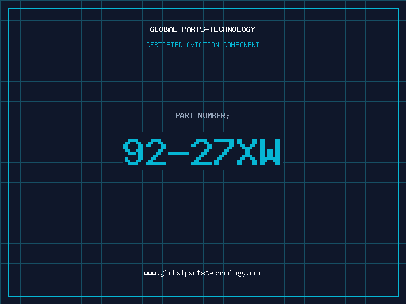 Aviation Part 92-27XW