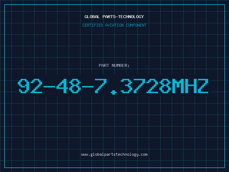 Aviation Part 92-48-7.3728MHZ