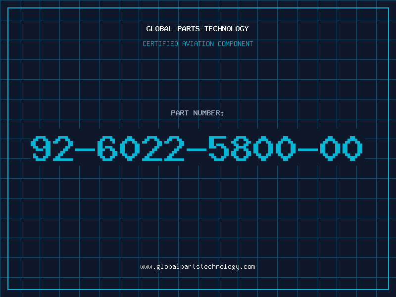 Aviation Part 92-6022-5800-00