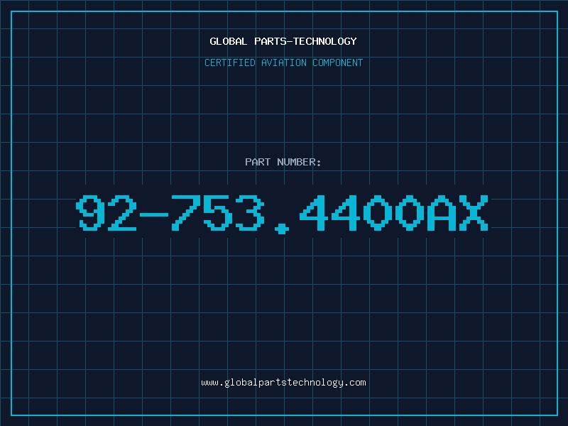 Aviation Part 92-753.4400AX