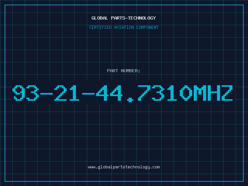 Aviation Part 93-21-44.7310MHZ